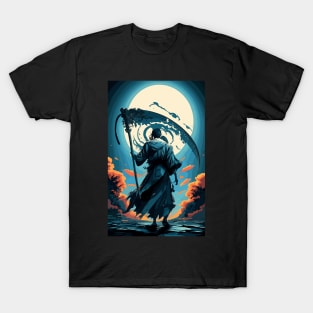 Blue grim reaper T-Shirt